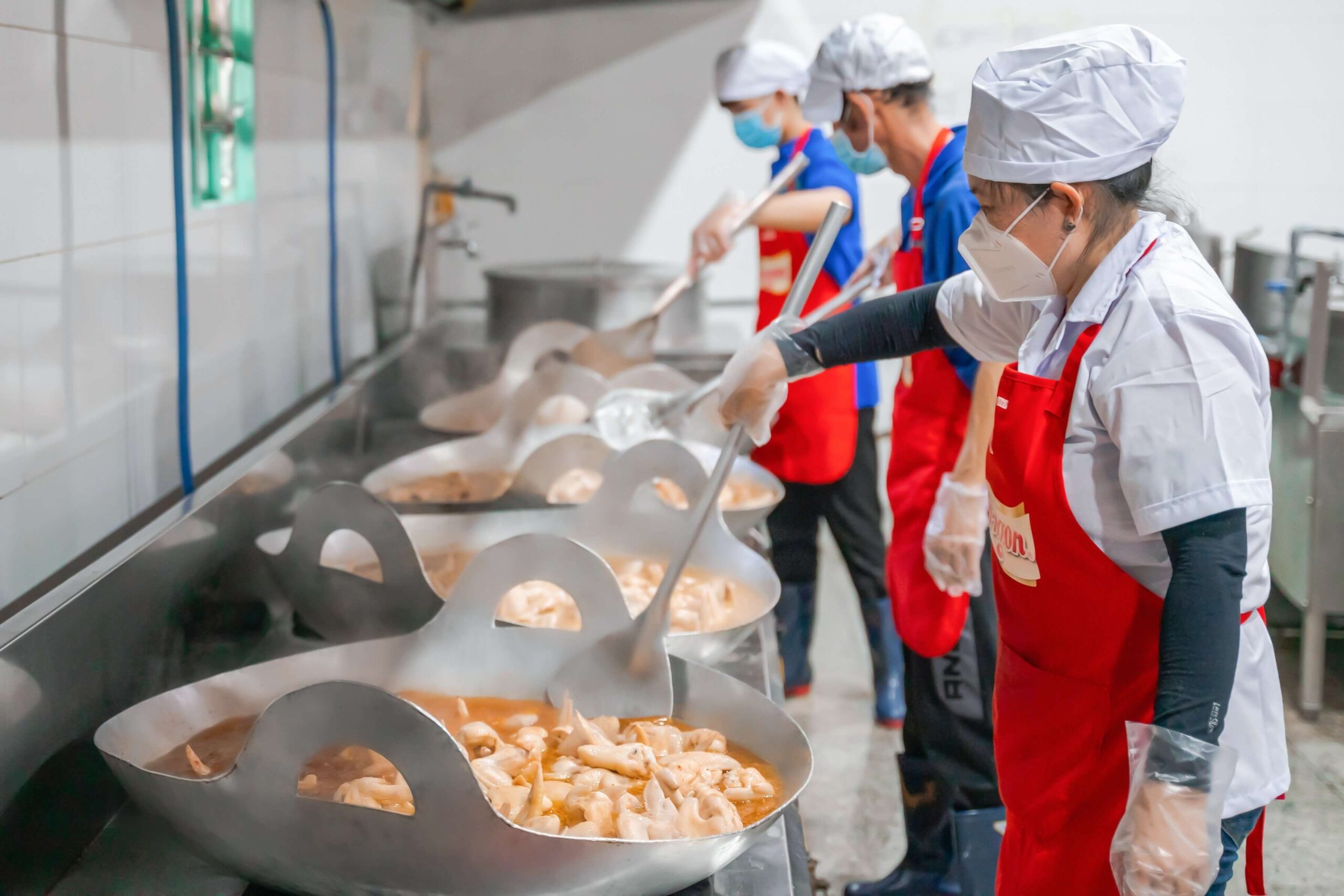 Quy trình cung cấp suất ăn công nghiệp phải tuyệt đối đảm bảo vệ sinh an toàn thực phẩm Suất ăn công nghiệp tại Thành phố Tân Uyên 3